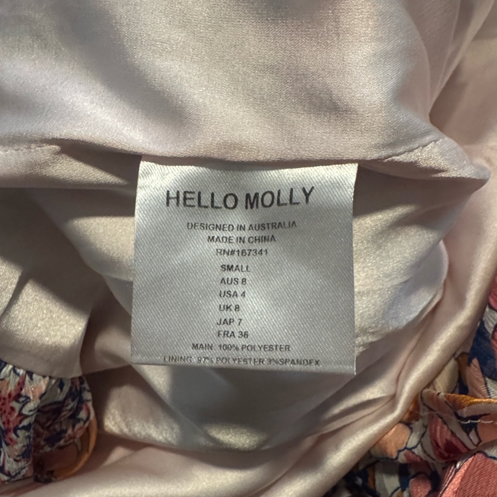 Hello Molly Pink Floral Halter Maxi Dress - Picture 10 of 11